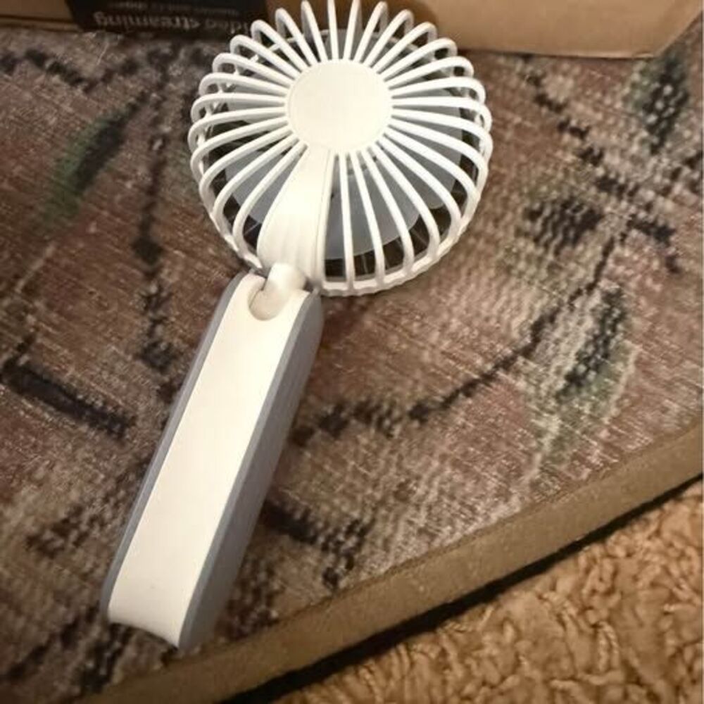 Mini Handheld Portable Fan with charging port